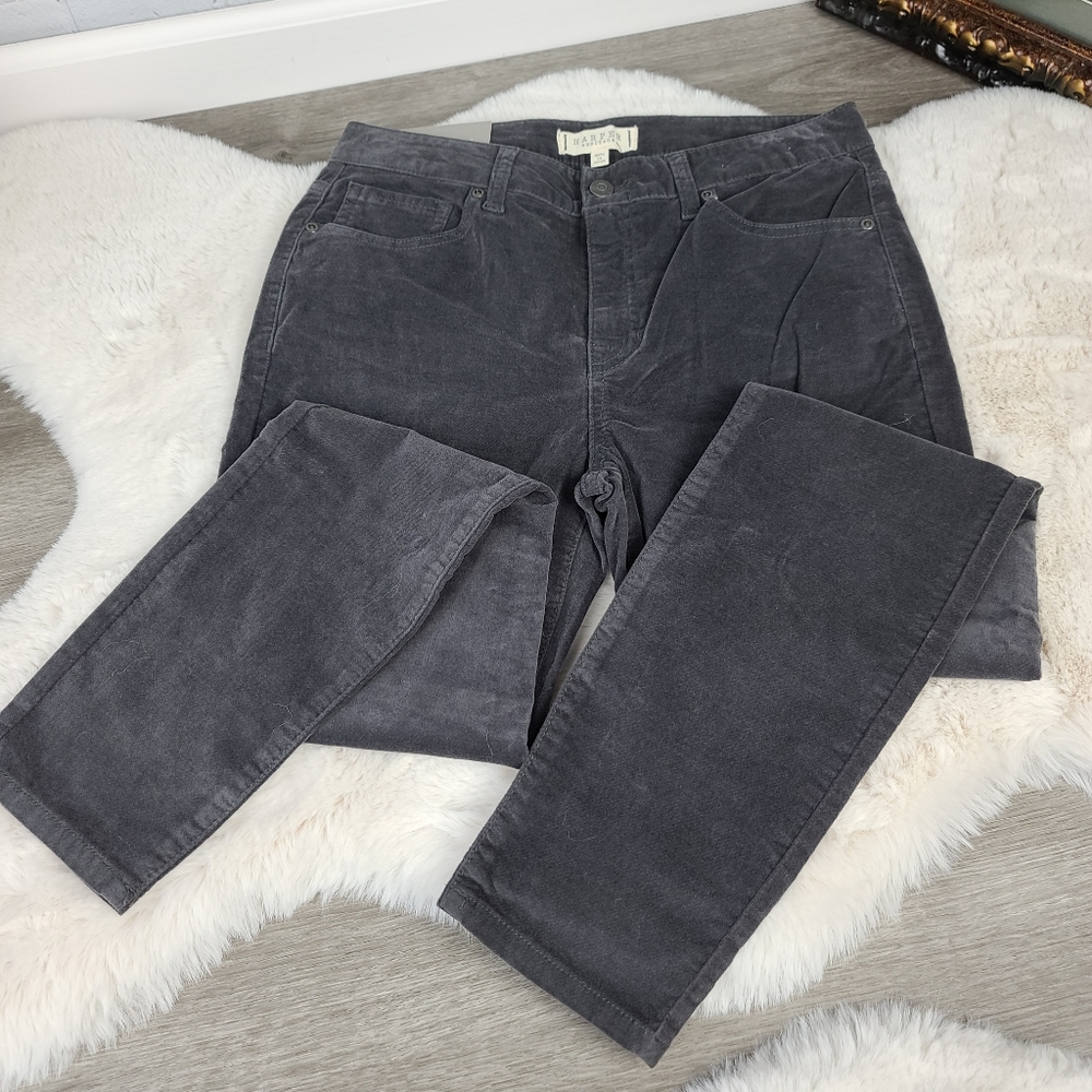 Francesca's Harper Velvet Skinny Pants